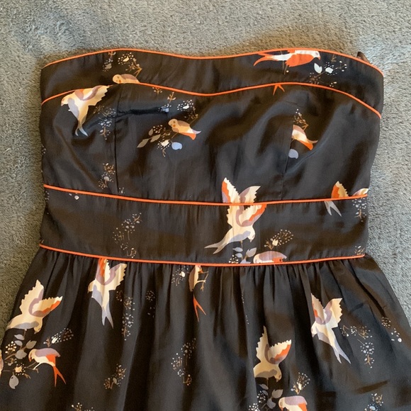 Hi-lo strapless dress - Picture 7 of 10